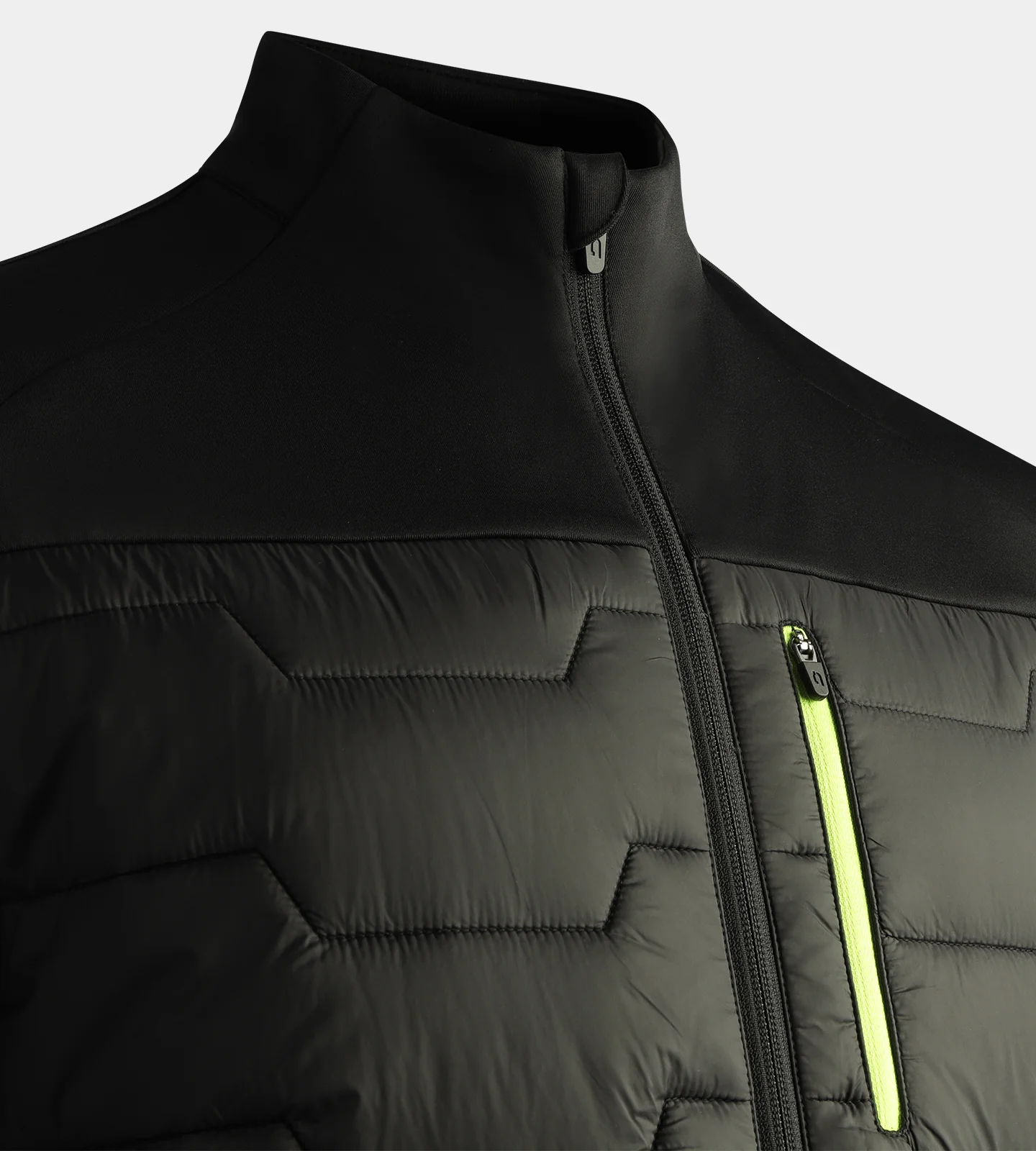 WALTER JACKET - BLACK/LIME - Image 5