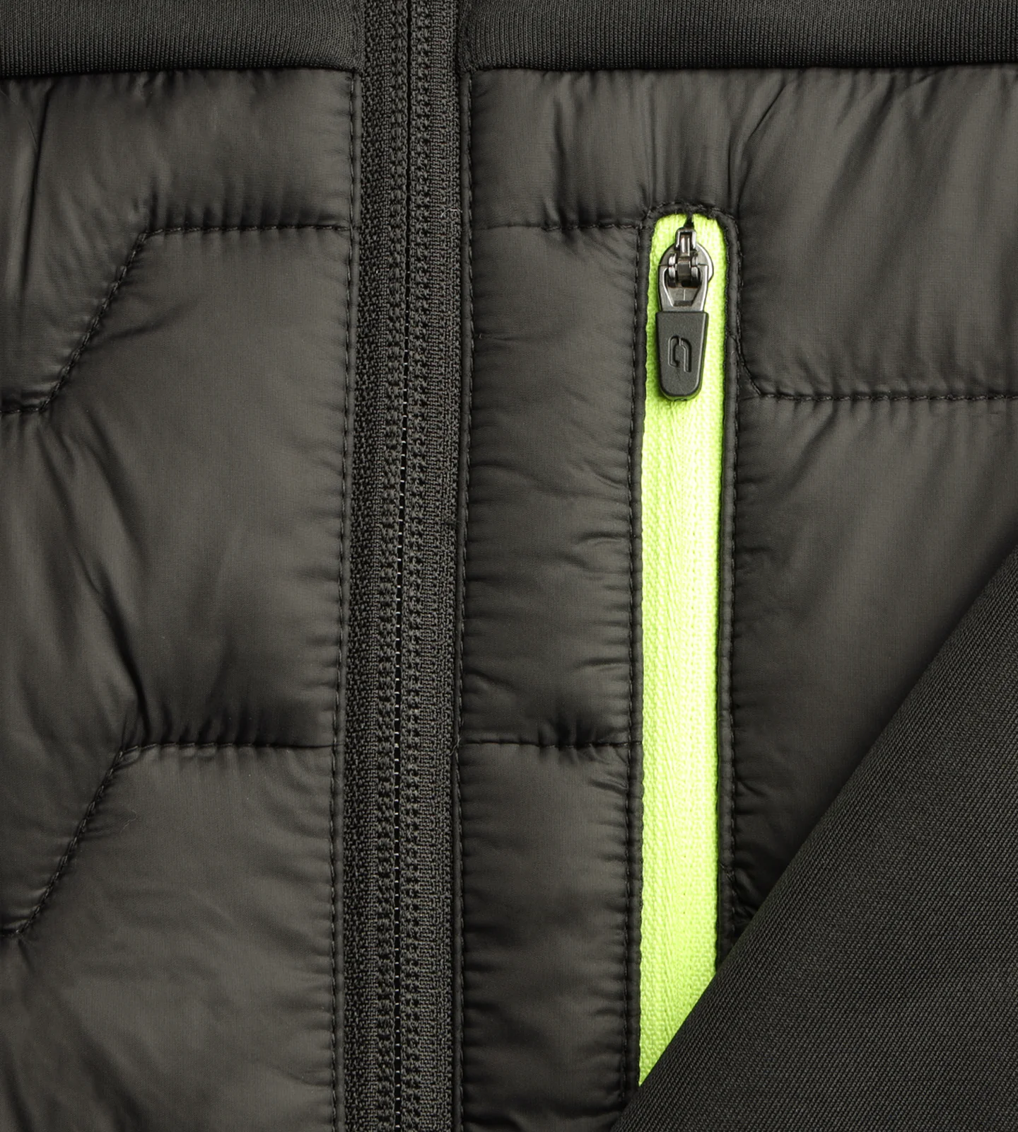 WALTER JACKET - BLACK/LIME - Image 8