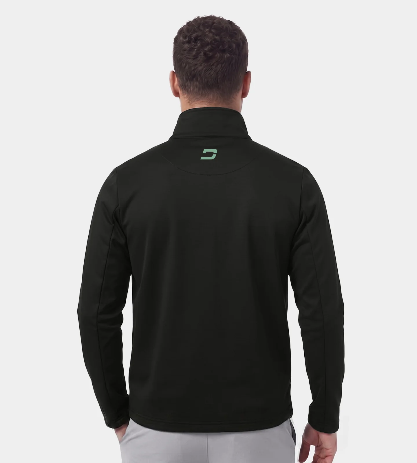 WALTER JACKET - BLACK/SAGE - Image 4