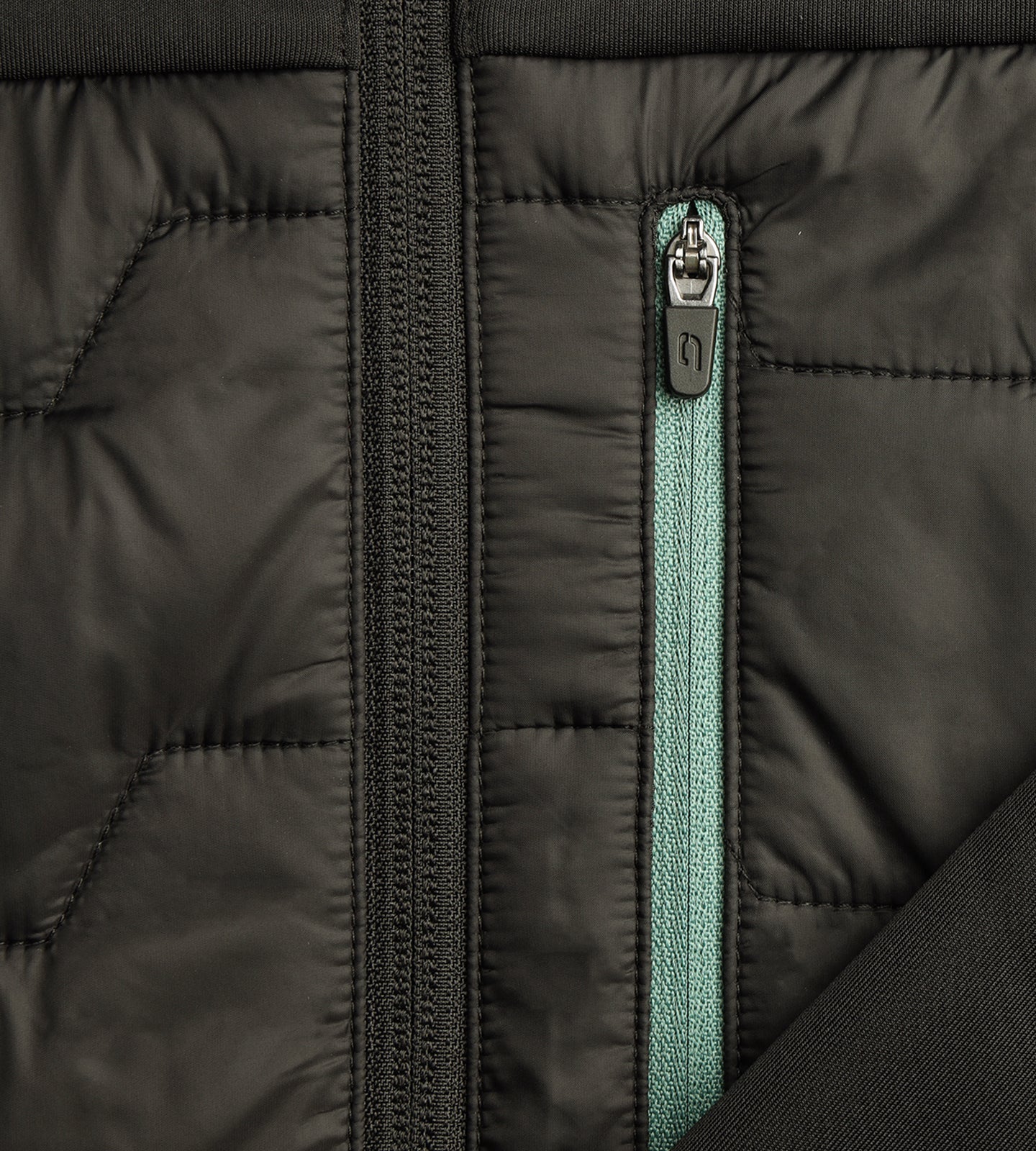 WALTER JACKET - BLACK/SAGE - Image 7